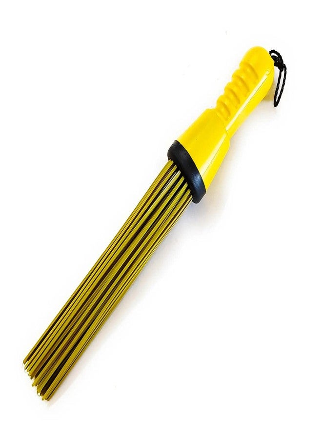 Vemlons 20 inch Floor Cleaning and Bathroom Floor Cleaning Wet/Dry Brooms/This Stick Broom/Jadu for Home and Bathroom(Plastic kharata) Plastic Broom Stick 60 Above Set of 2 Piece - Image 2